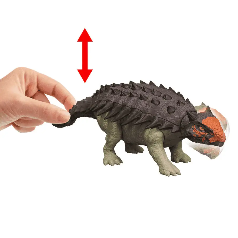 Figura Jurassic World Wild Roar Anquilosaurio - Image 3