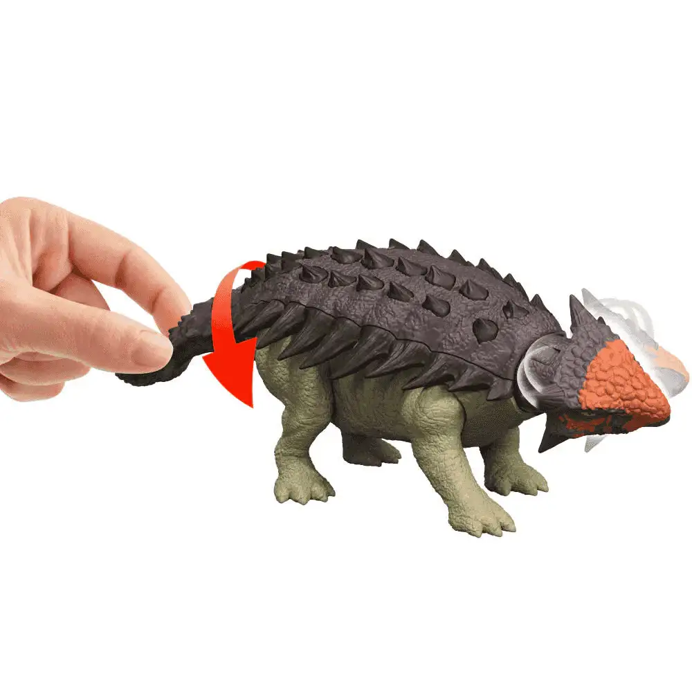 Figura Jurassic World Wild Roar Anquilosaurio - Image 4