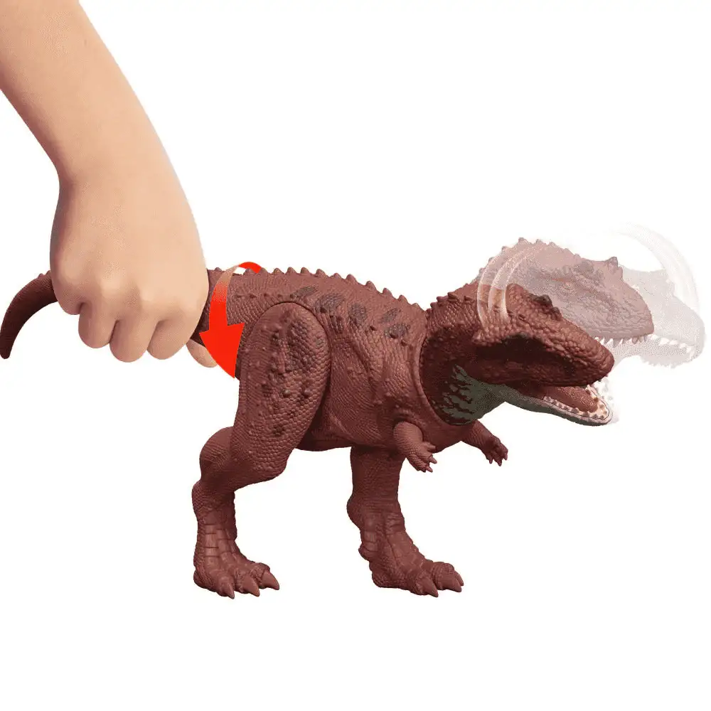 Figura Jurassic World Wild Roar Aucasaurio - Image 4