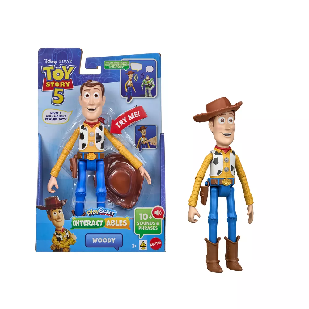 Figura parlanchina Woody Toy Story 5