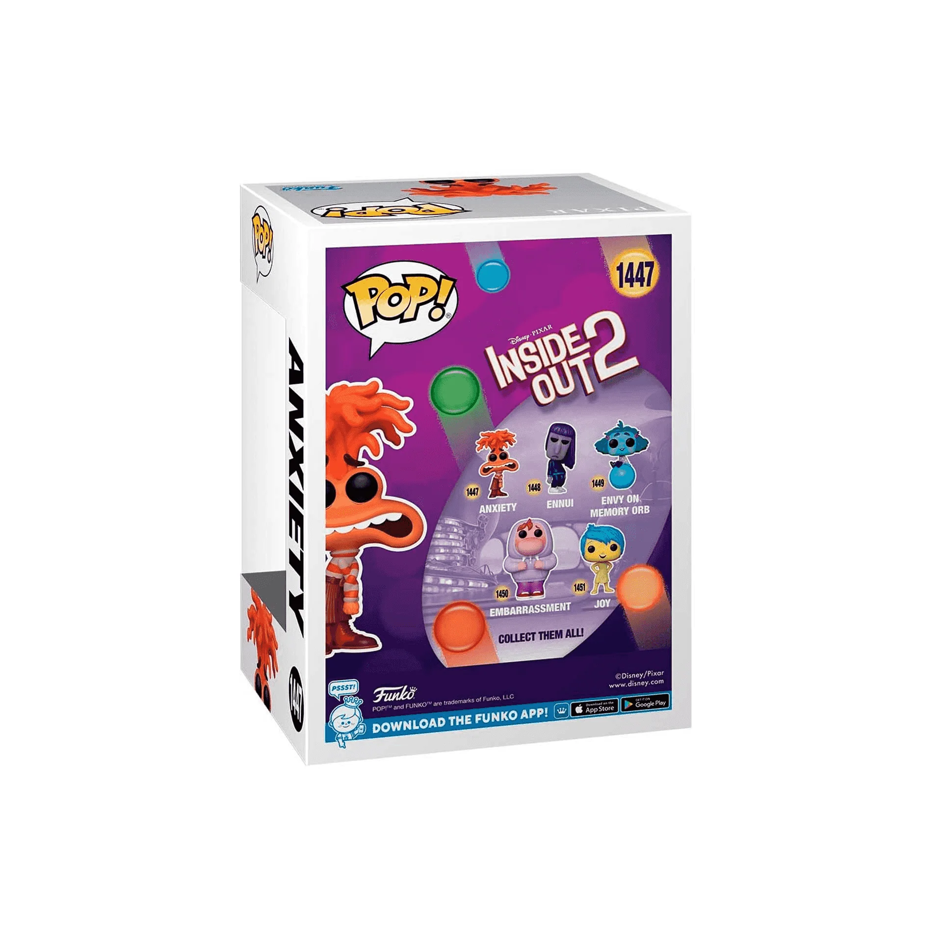 Figura POP Ansiedad Inside Out 2 1447 - Image 4