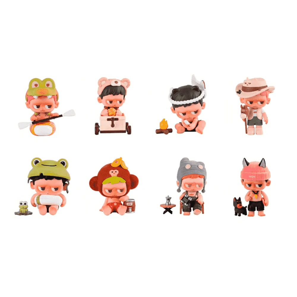 Figura sorpresa coleccionable – Monboo The Camping Diary (Blind Box)