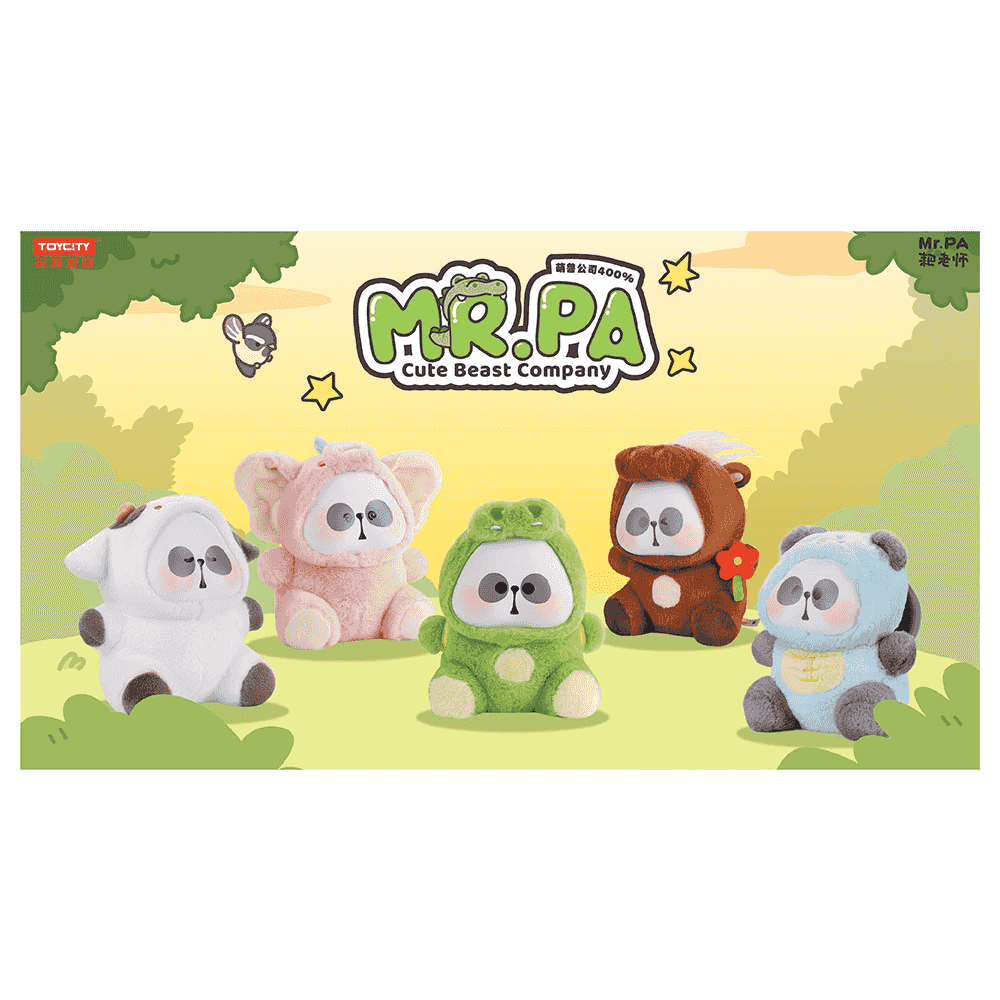 Figura sorpresa coleccionable – Mr. PA Cute Beast Company (Blind Box) - Image 3