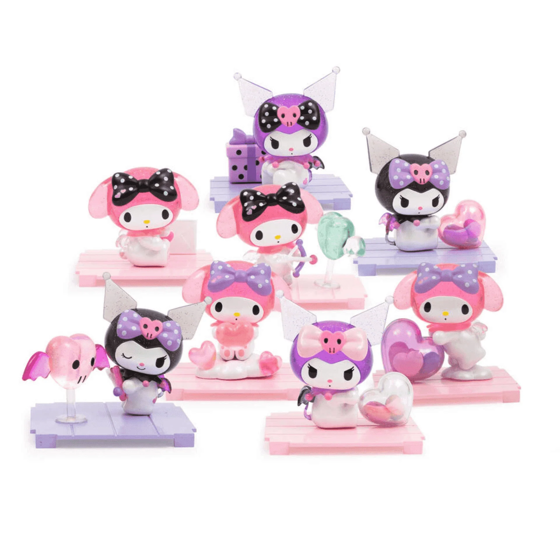 Figura sorpresa Kuromi & My Melody Love Story Hello Kitty - Image 2