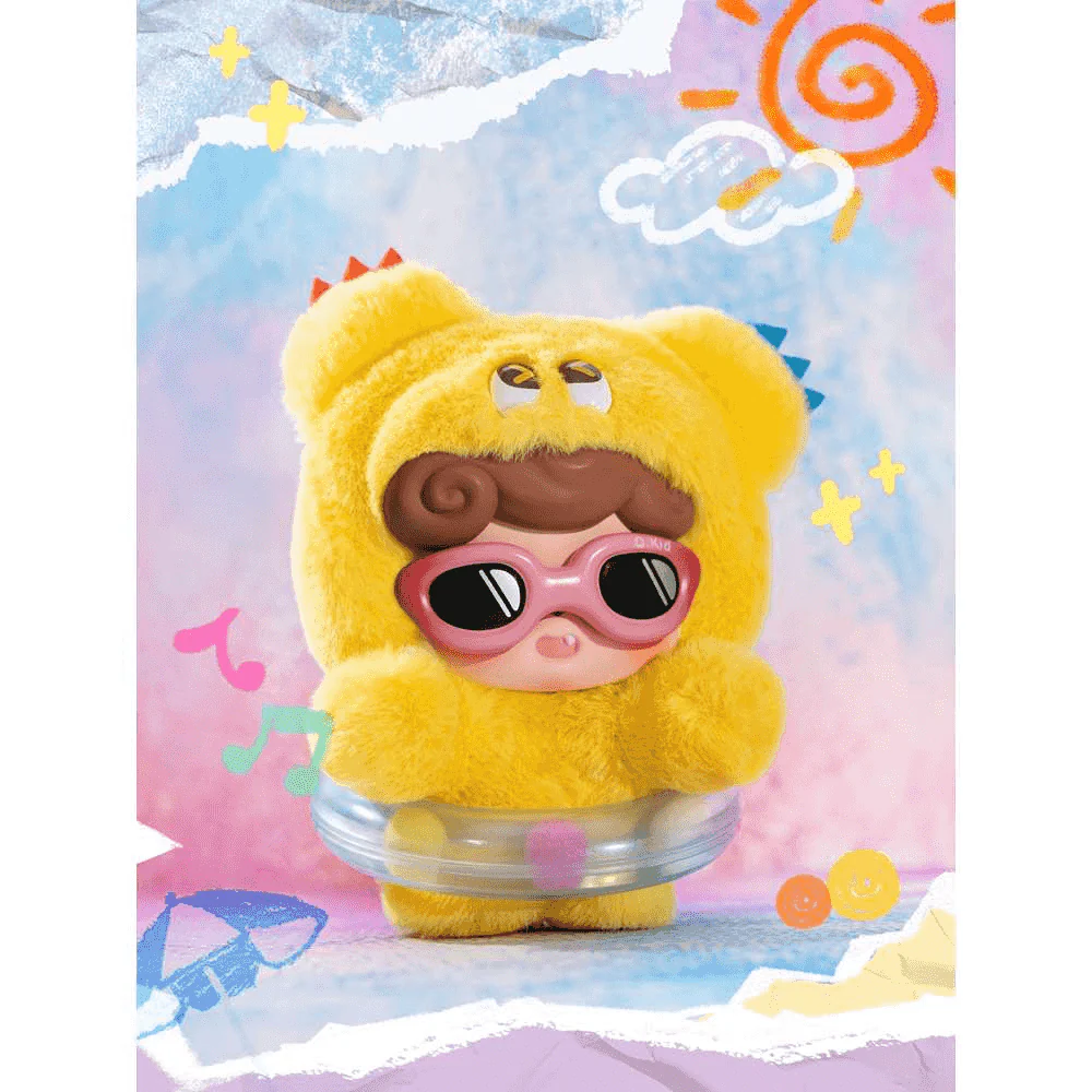 Figura sorpresa peluche coleccionable – Q.KID Emotional Hairy Monsters Series (Blind Box) - Image 2
