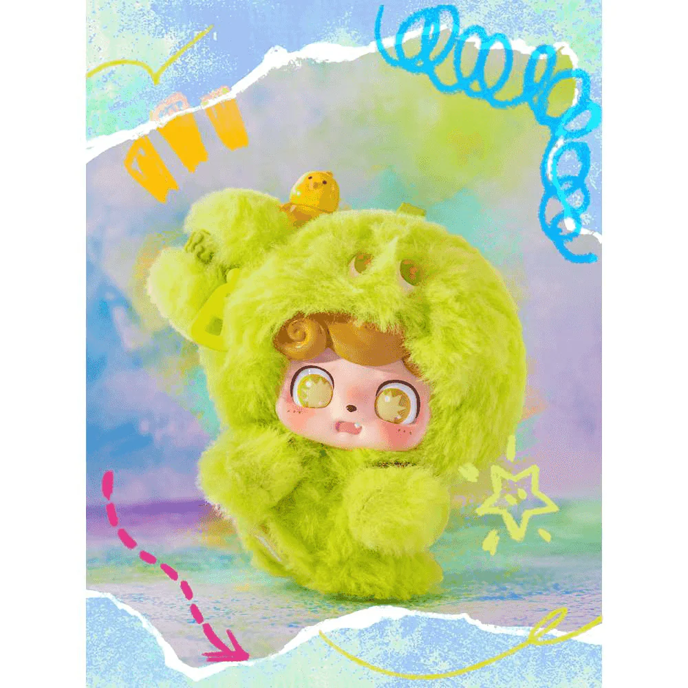 Figura sorpresa peluche coleccionable – Q.KID Emotional Hairy Monsters Series (Blind Box) - Image 6