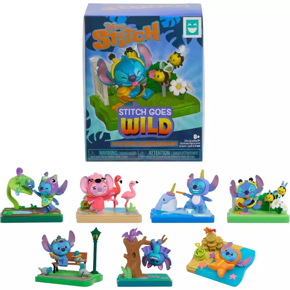 Figura Sorpresa Stitch Goes Wild Scene Setters Blind Box - Image 2