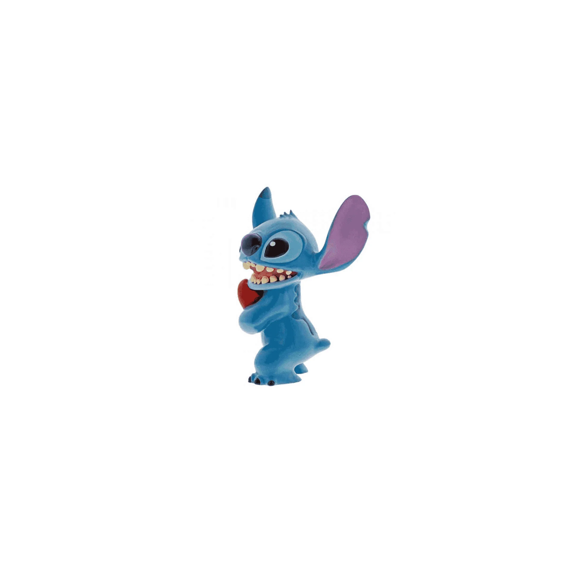Figura Stitch con corazón Enesco 6 cm - Image 2