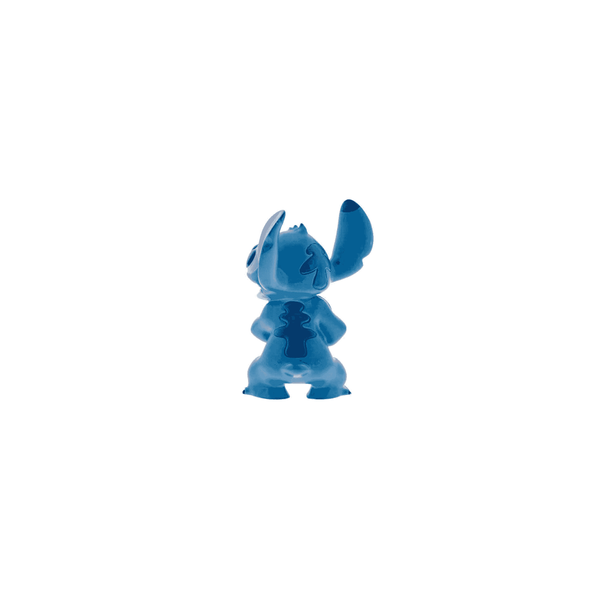 Figura Stitch con corazón Enesco 6 cm - Image 3