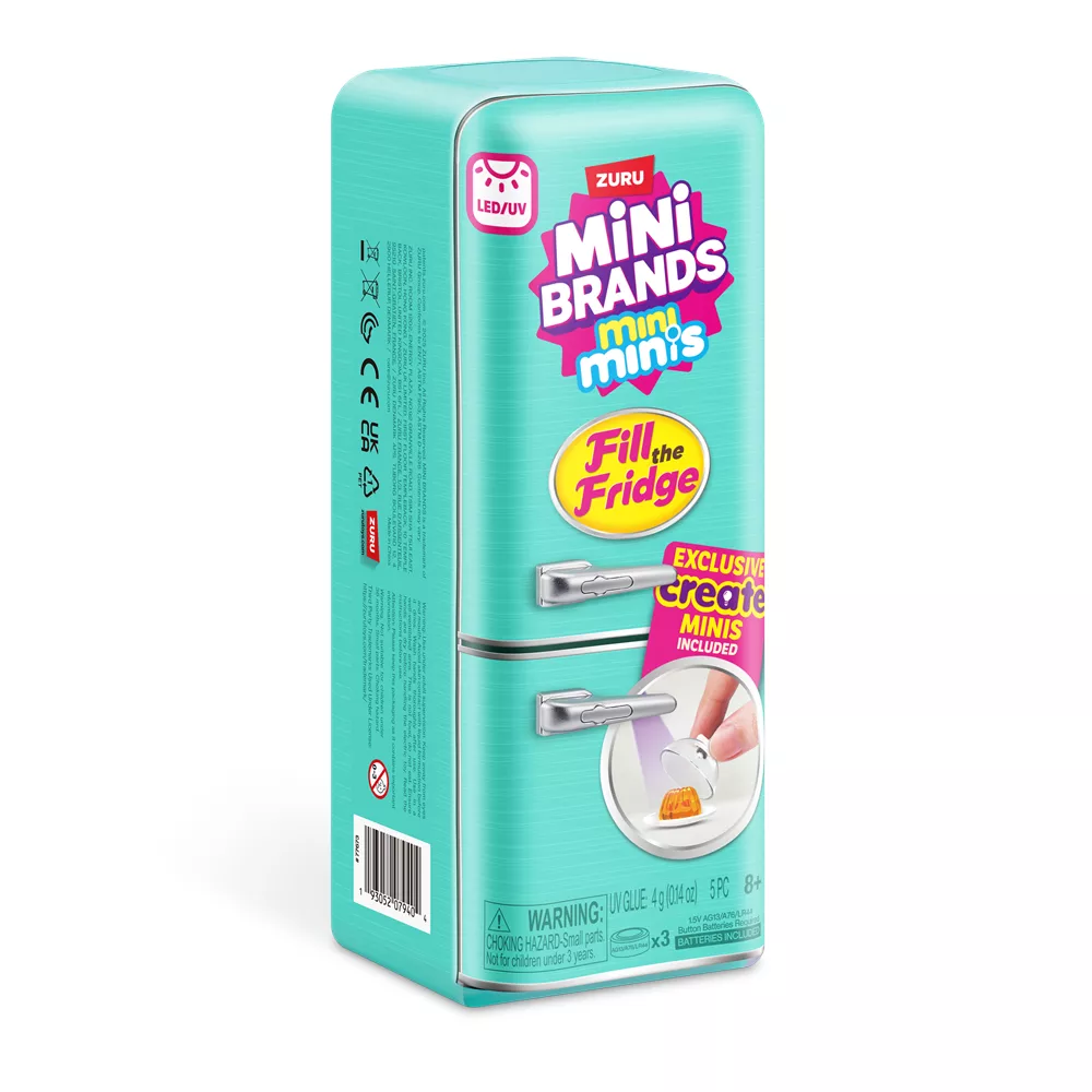 Fill the Fridge Mini Brands – Nevera de juguete (8+)