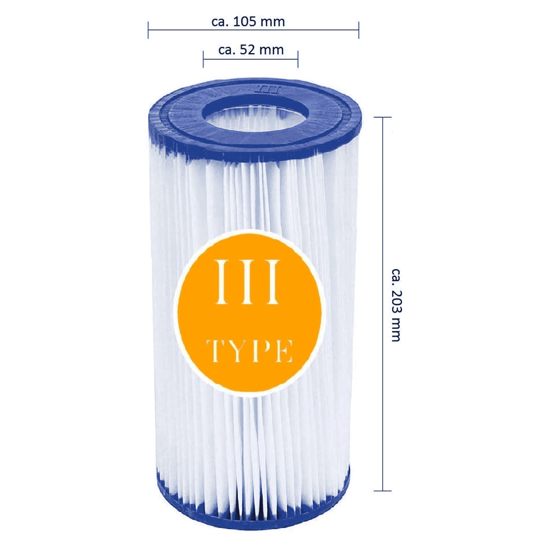Filtro Cartucho tipo III para piscina