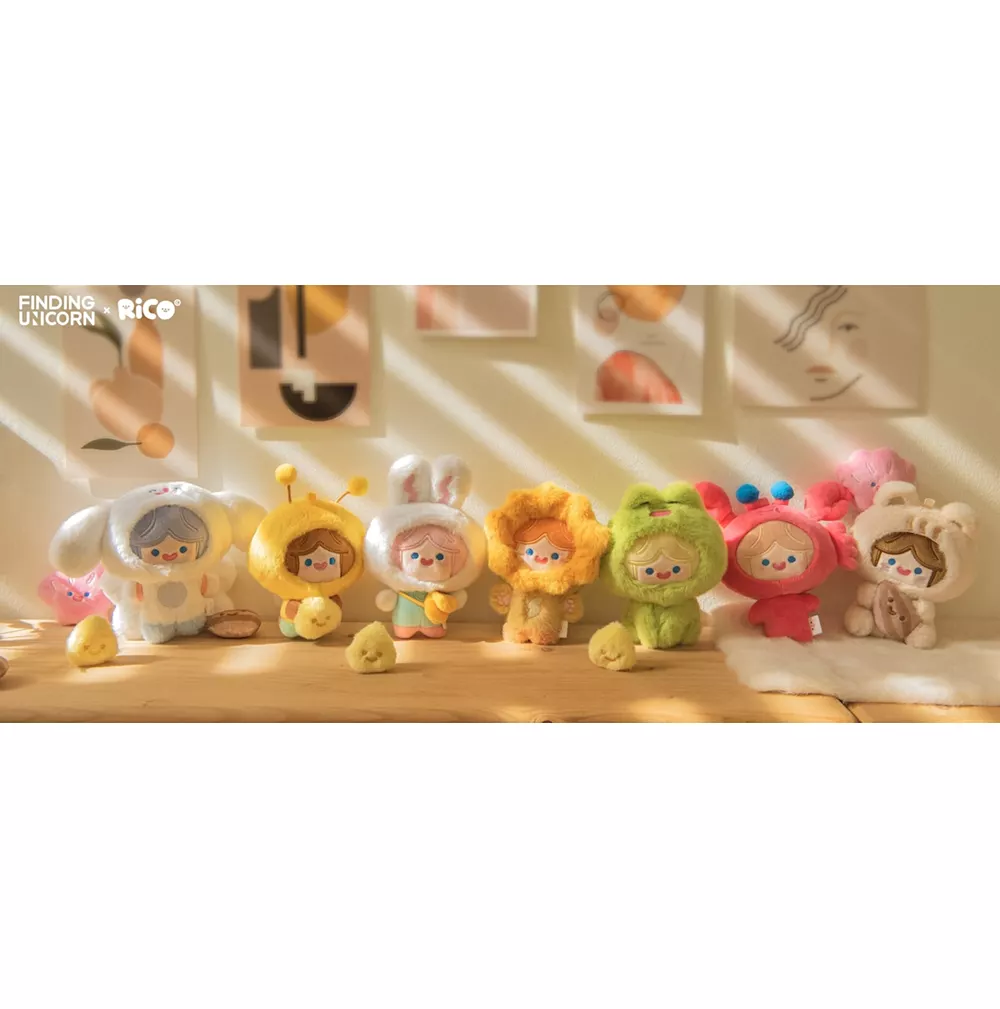 Finding Unicorn CELL RICO Happy Fluffy Series Plush - Image 9