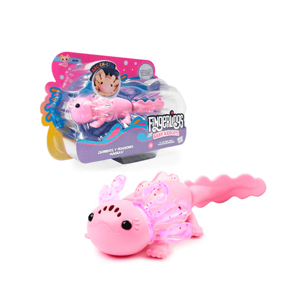 Fingerlings Axolotl Nadador Interactivo