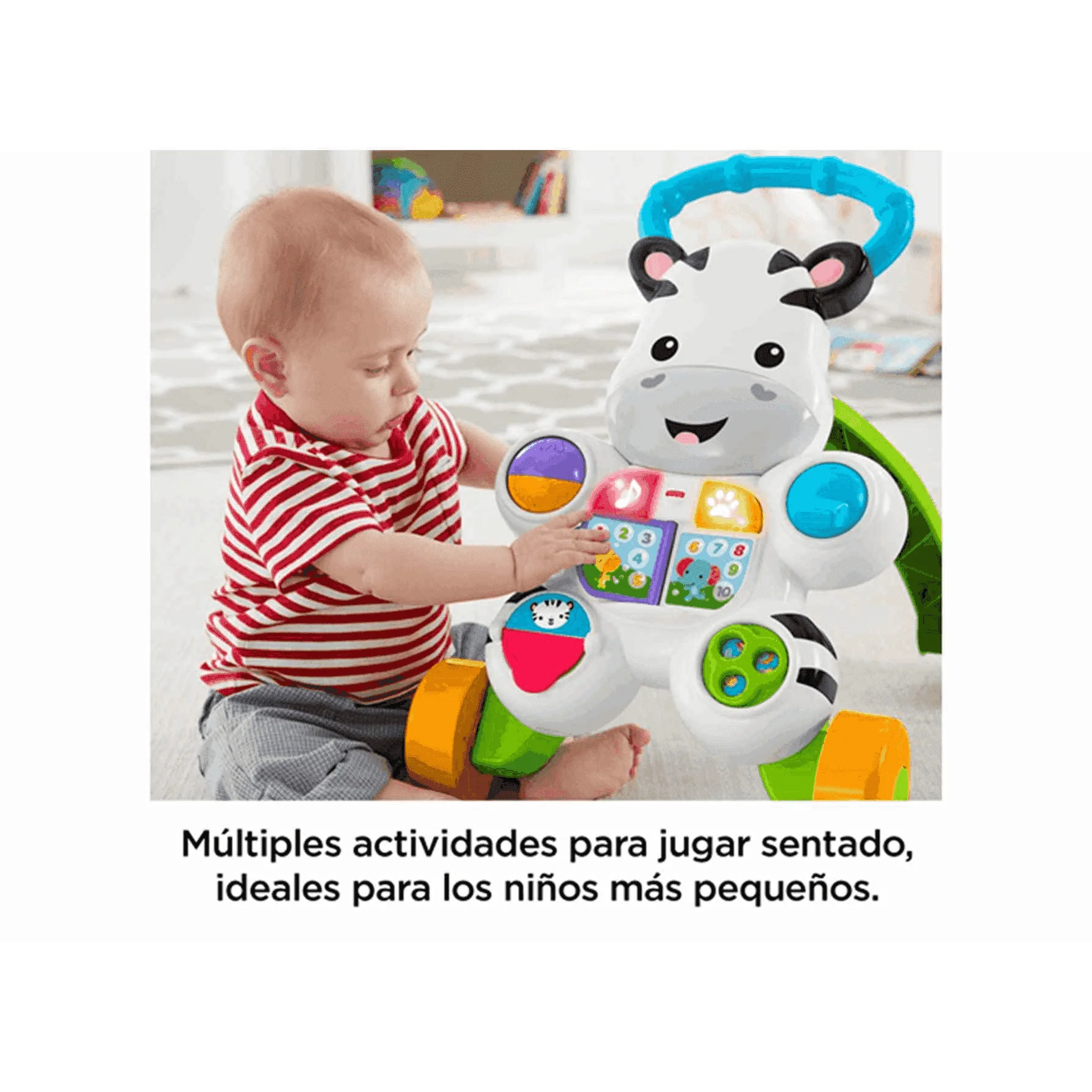 Fisher Price Correpasillos Cebra Parlanchina Primeros Pasos| Juguete Infantil - Image 11