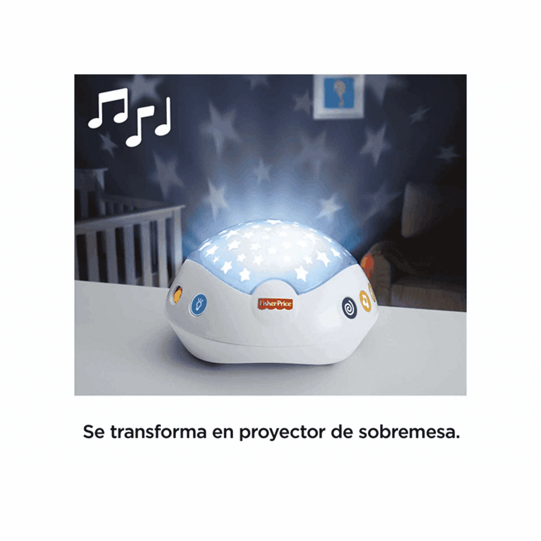 Fisher Price Móvil Ositos Voladores con proyector para bebé recién nacido - Image 8