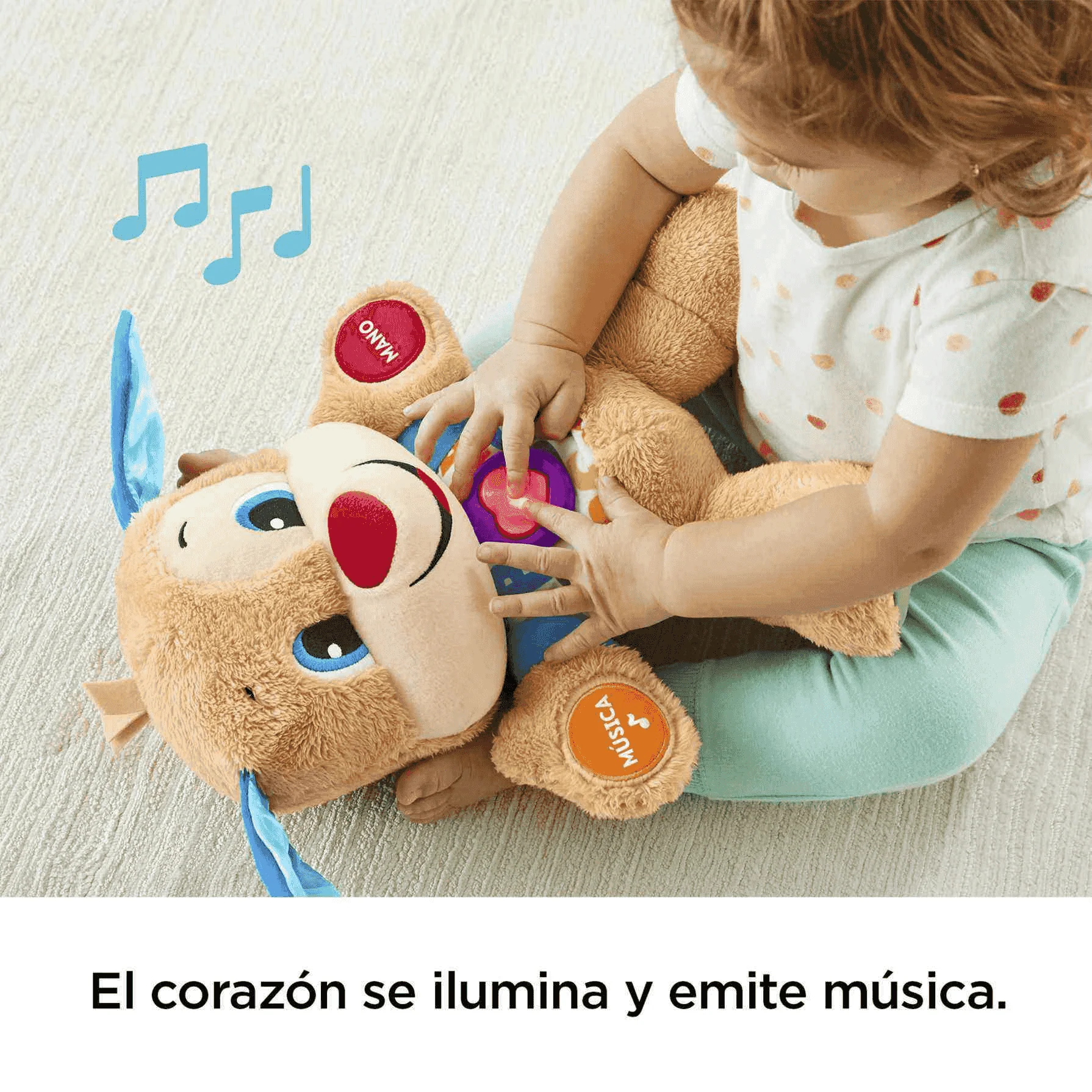 Fisher-Price Perrito primeros descubrimientos, juguete bebés +6 meses - Image 5