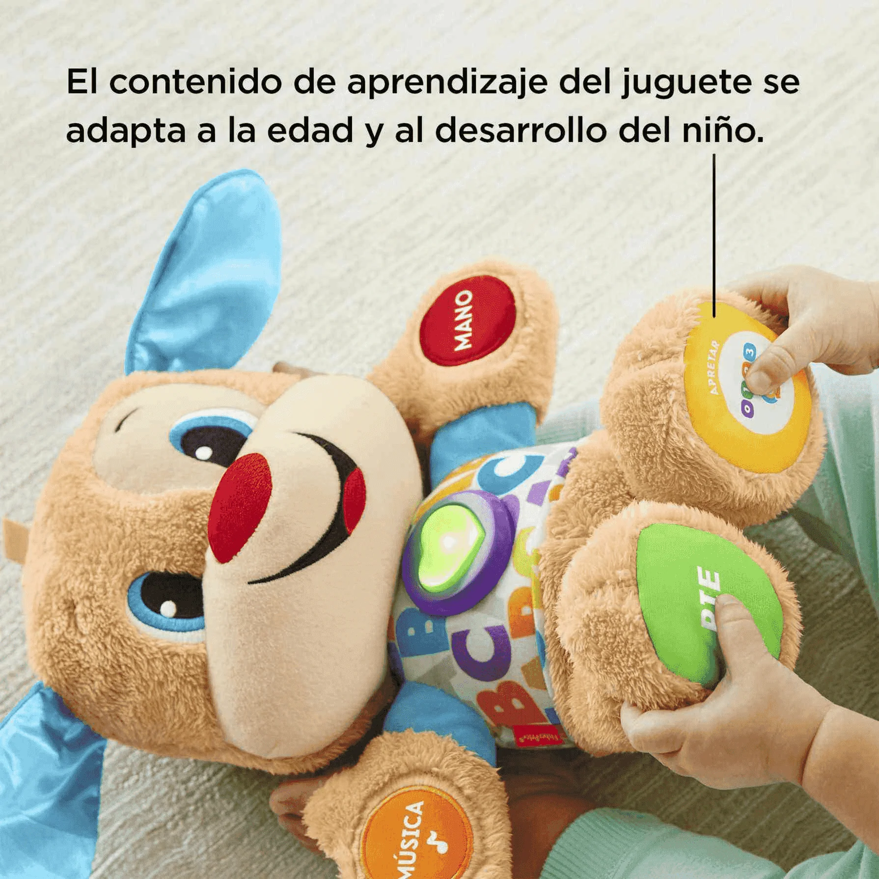 Fisher-Price Perrito primeros descubrimientos, juguete bebés +6 meses - Image 6