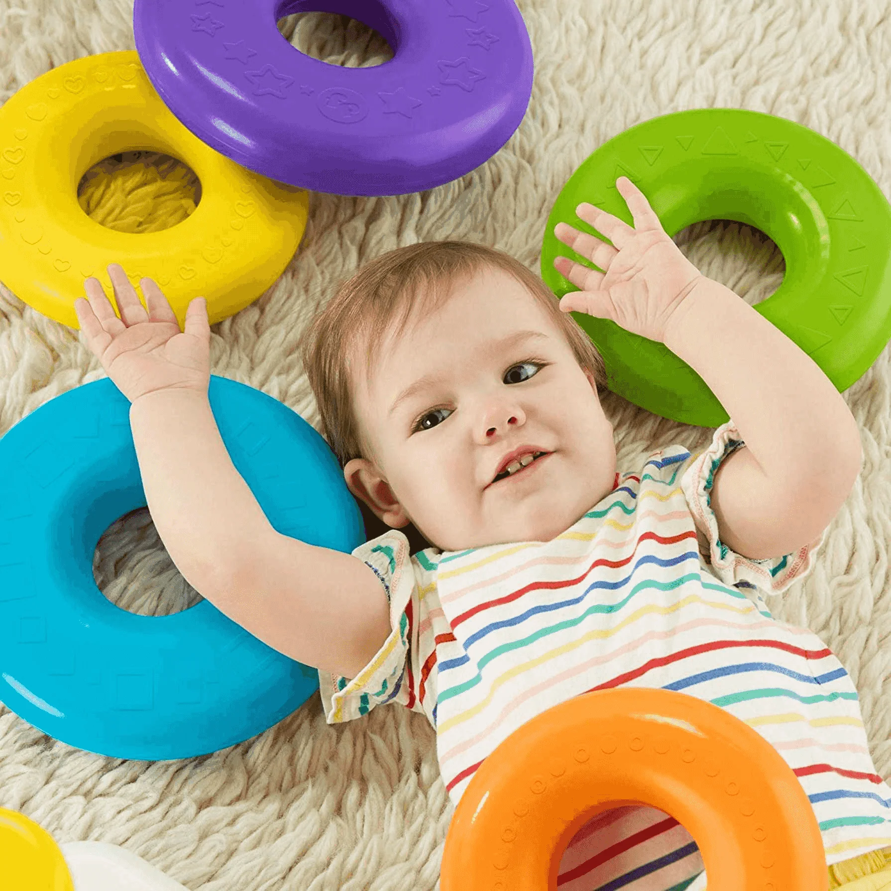 Fisher-Price Pirámide Balanceante juguete gigante para bebés +6 meses - Image 6