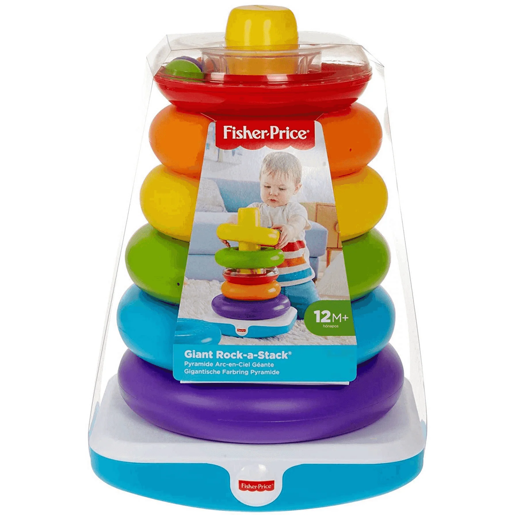Fisher-Price Pirámide Balanceante juguete gigante para bebés +6 meses - Image 7