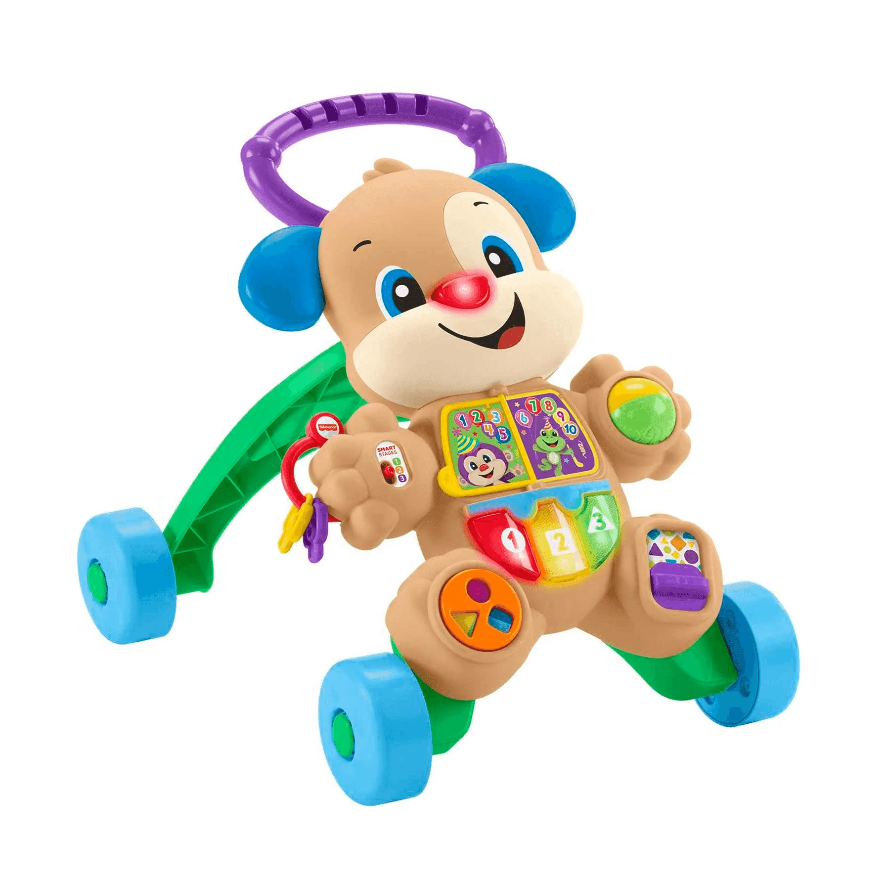Fisher Price Rie y Aprende Andador Perrito Primeros Pasos