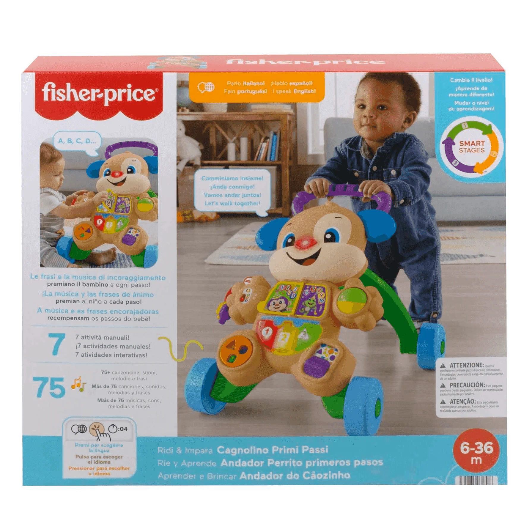 Fisher Price Rie y Aprende Andador Perrito Primeros Pasos - Image 6
