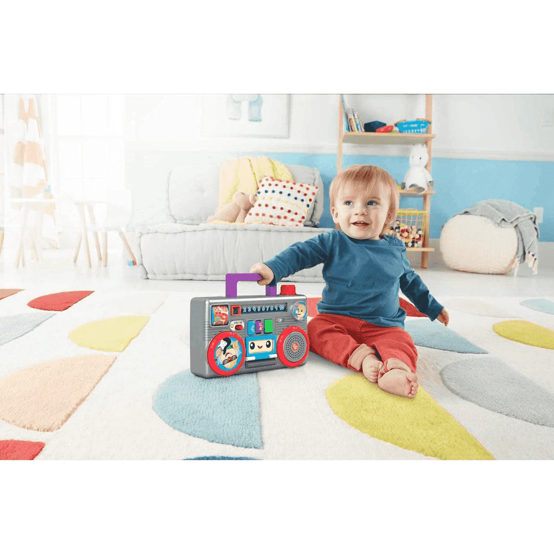Fisher Price Rie y Aprende Radio Divertida - Image 2