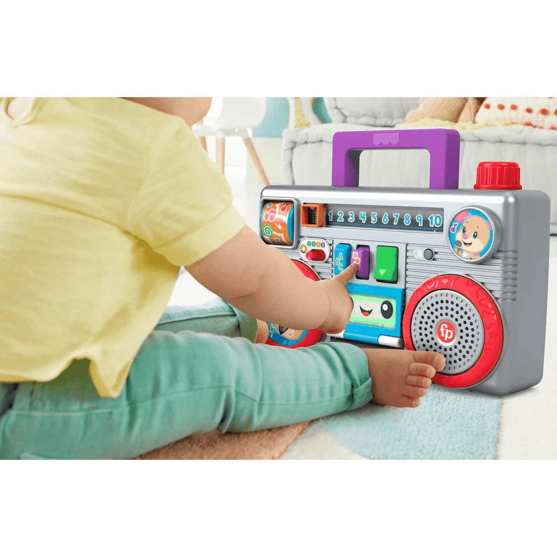 Fisher Price Rie y Aprende Radio Divertida - Image 3