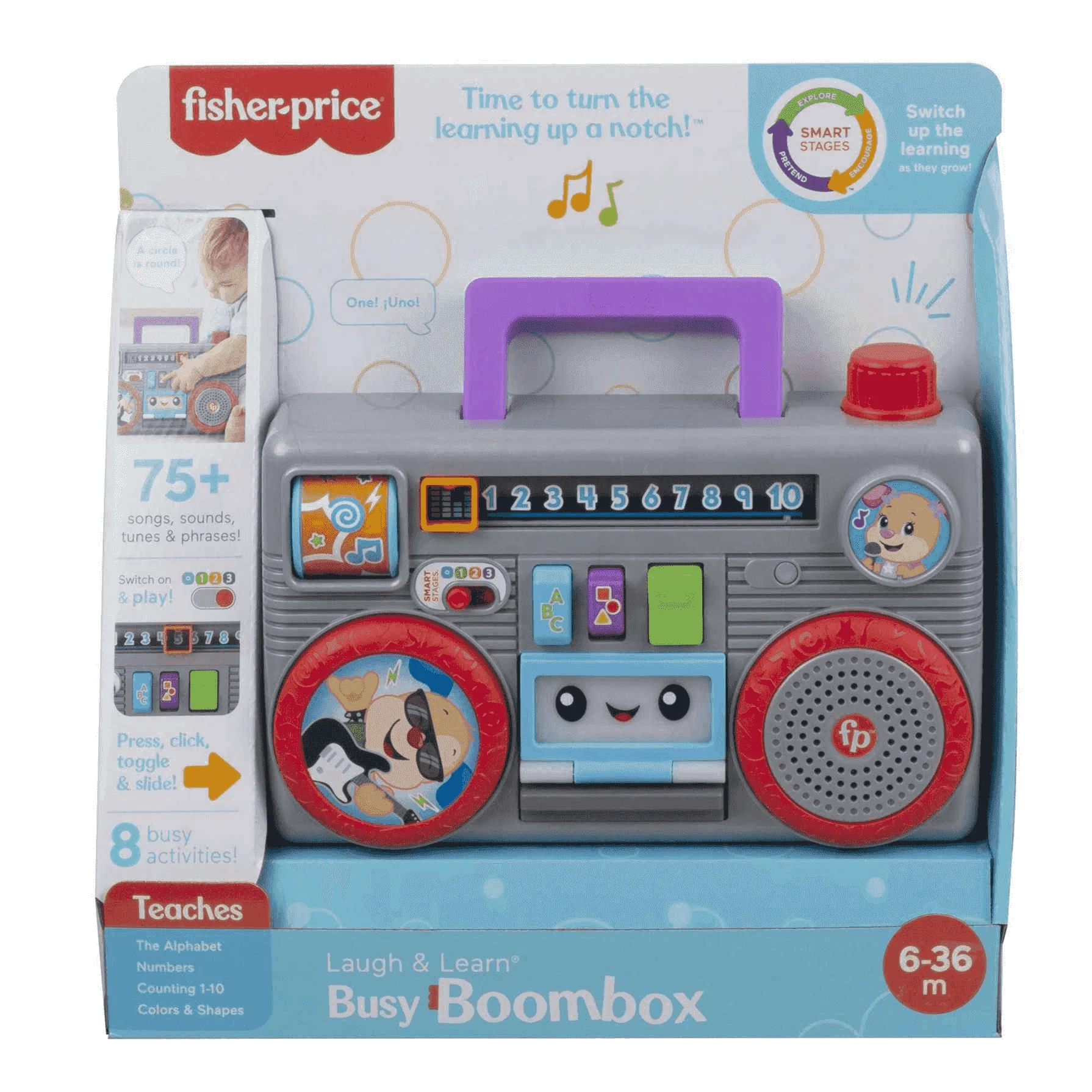 Fisher Price Rie y Aprende Radio Divertida - Image 6