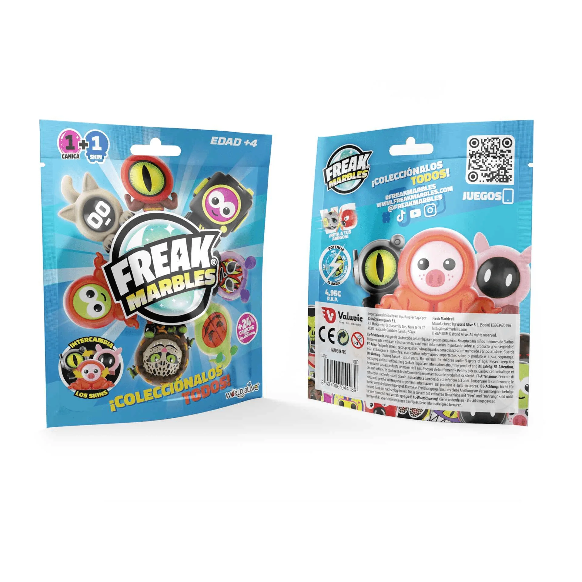 Freak Marbles Canica Sobre Sorpresa + Skin Freak - Image 2