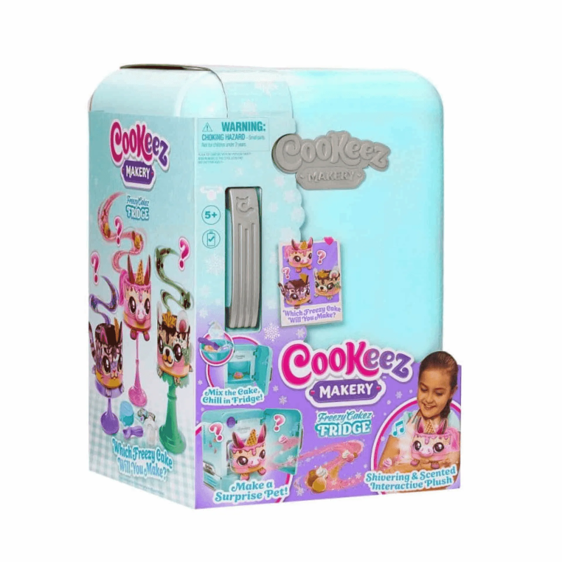Frigorífico Mágico Cookeez Makery - El set de cocina interactivo con peluches sorpresa