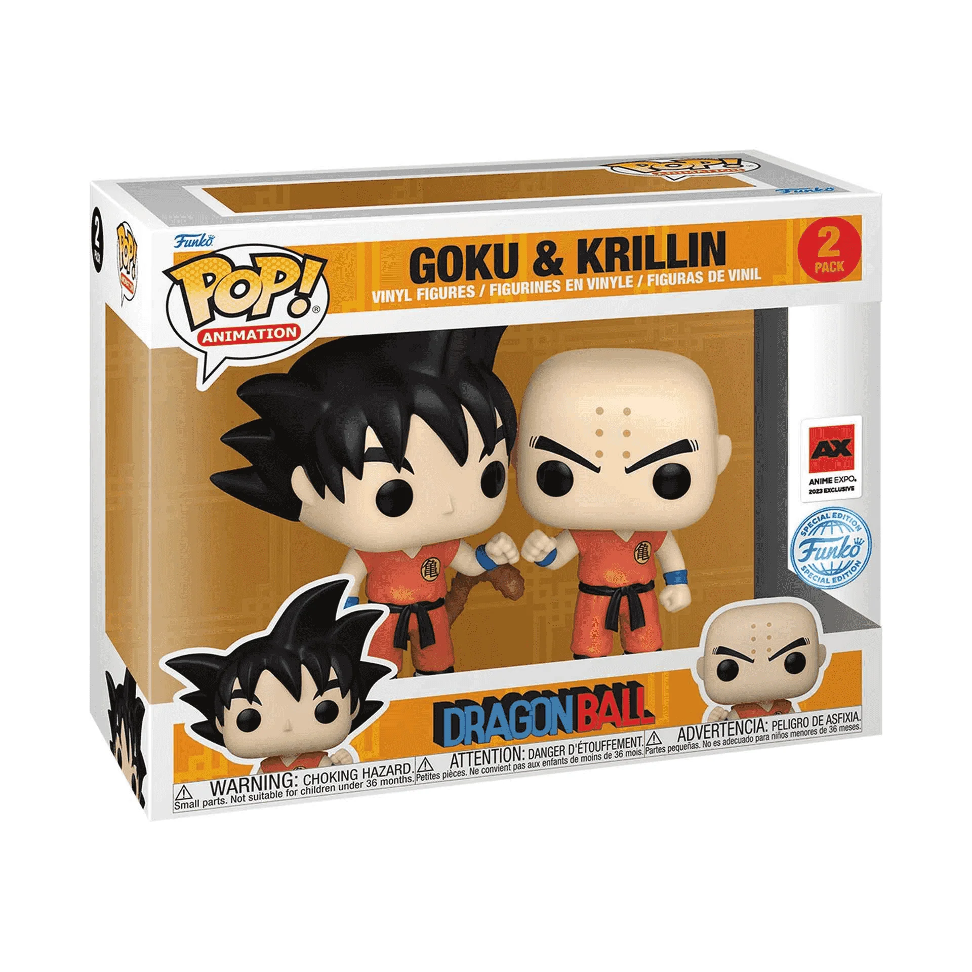 Funko POP Animation Dragon Ball Pack Goku and Krillin