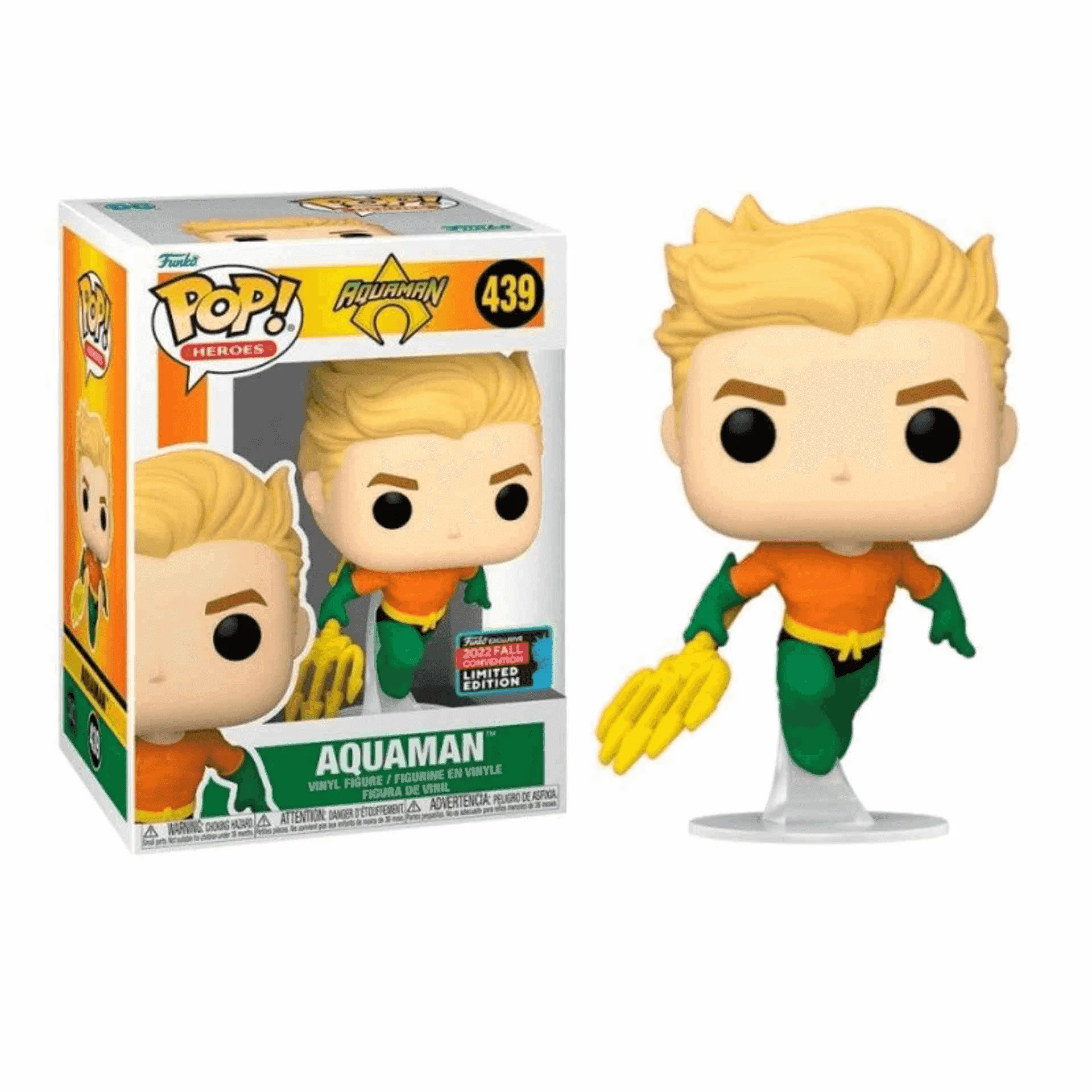 Funko Pop Aquaman - Figura coleccionable DC Comics ¡Ideal para fans y coleccionistas! - Image 2