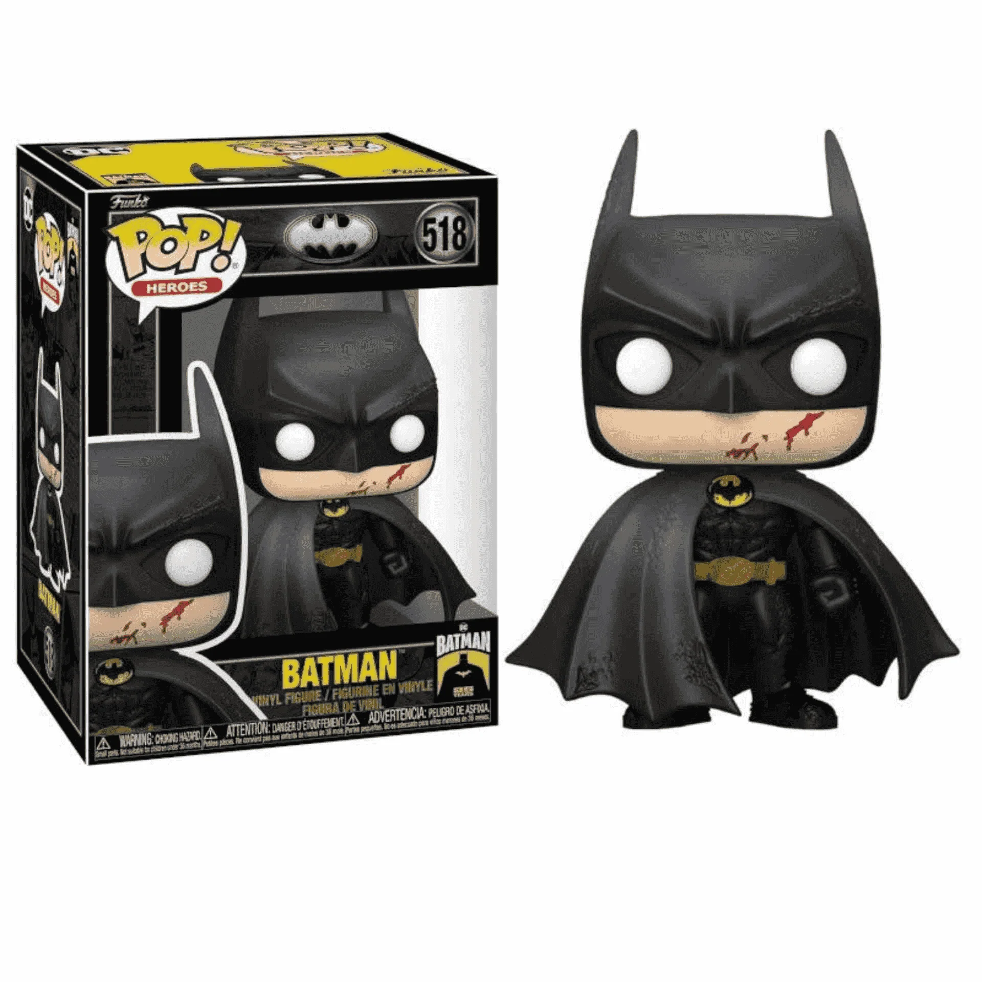 Funko Pop Batman: Figura coleccionable de Batman de vinilo de 9cm - ¡Ideal para fans y coleccionista