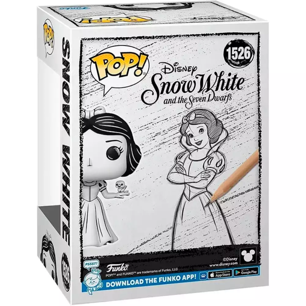 FUNKO POP! Blancanieves Sketched – Disney #1526 - Image 3
