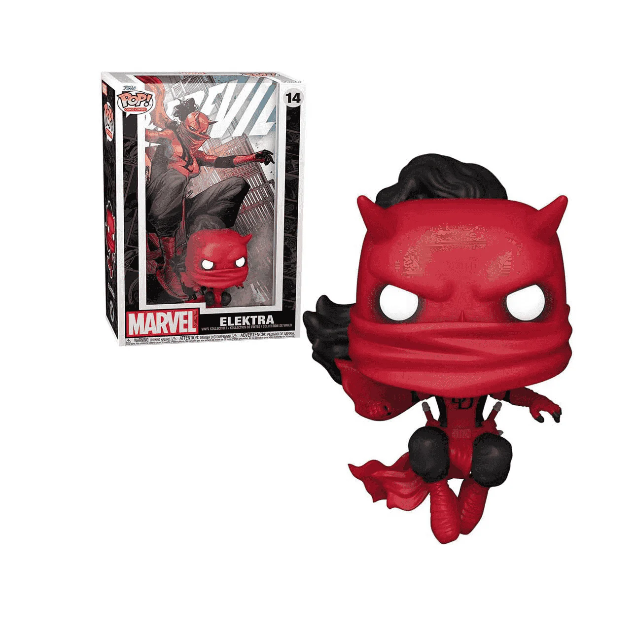 Funko POP Comic Cover 14 Marvel Daredevil Elektra - Image 2