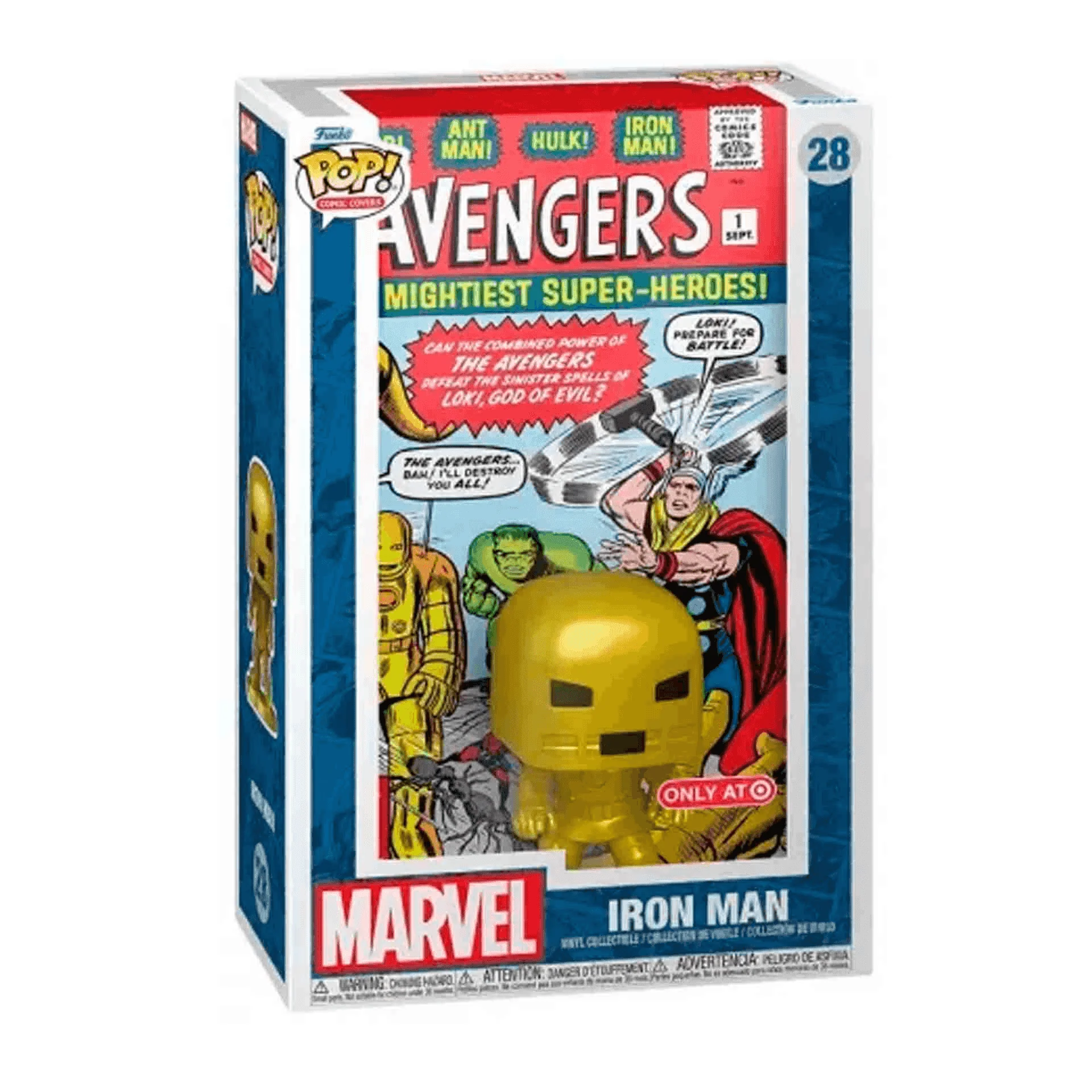 Funko Pop Comic Cover: Marvel- Avengers #1
