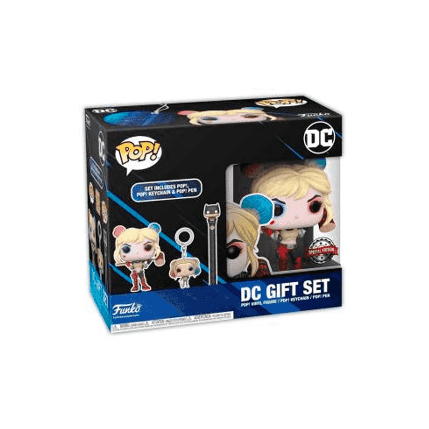 Funko Pop DC Gift Set Batman 85th Harley Exclusiva
