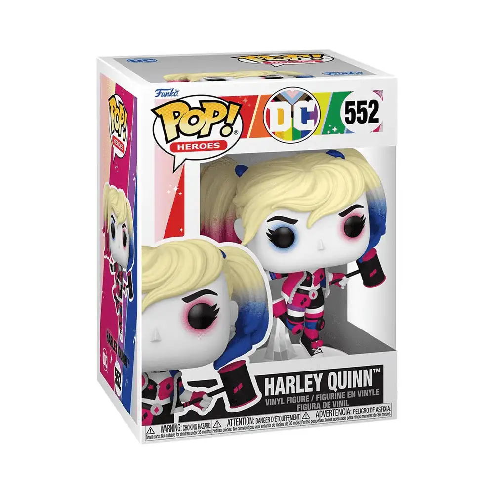 Funko Pop DC Heroes Harley Quinn Pride - Image 2