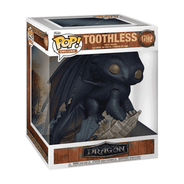 Funko Pop Deluxe Toothless Live-Action – Cómo Entrenar a tu Dragón
