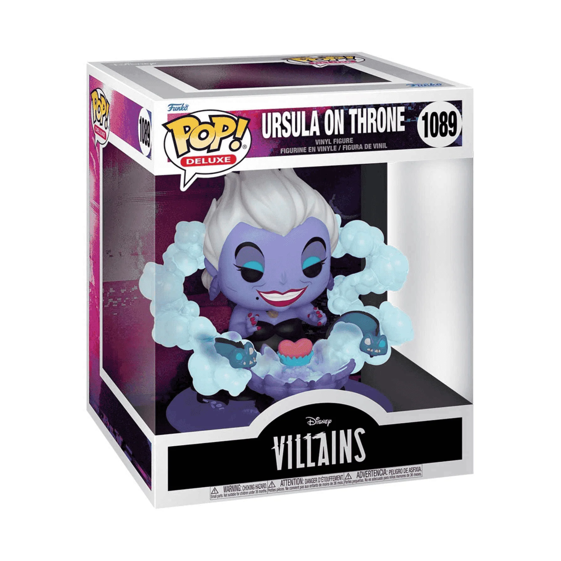 Funko POP Deluxe Villanos Ursula en el Trono - Image 2