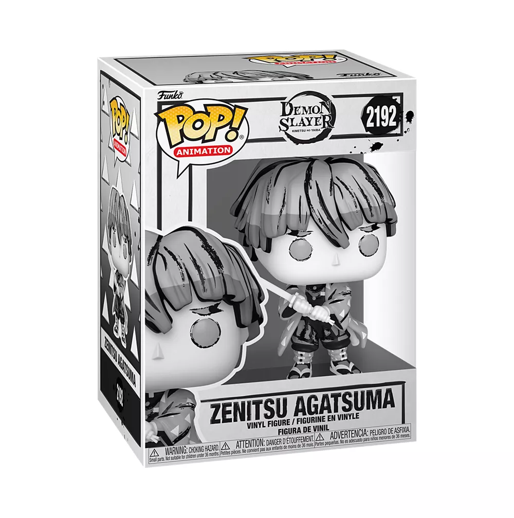 Funko Pop! Demon Slayer Zenitsu (Sumi-Ink) - Image 2