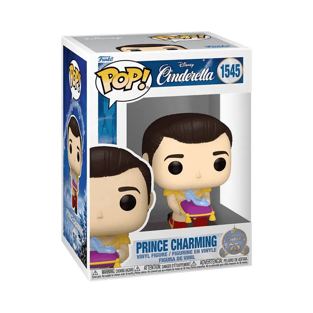 Funko Pop Disney Cenicienta 75º Aniversario Príncipe Azul - Image 2