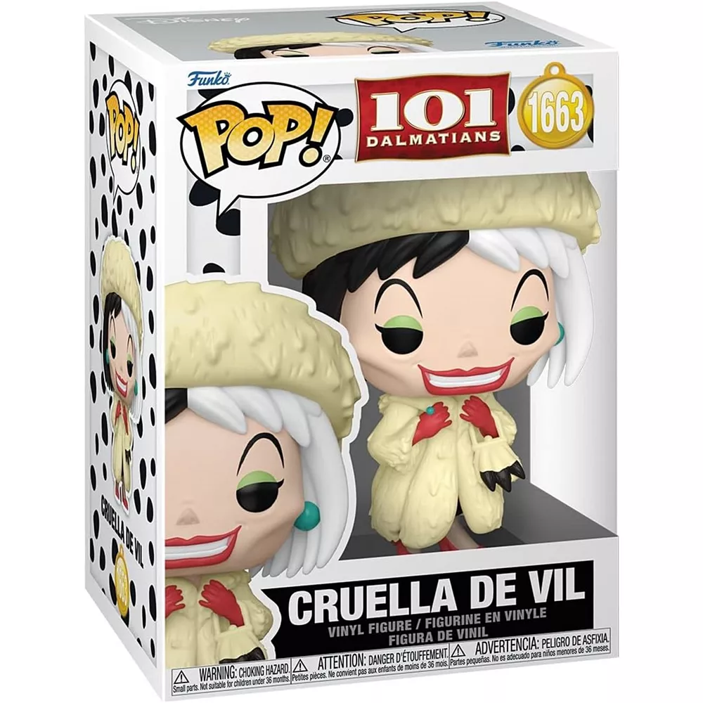 Funko POP Disney: Cruella de Vil 1663 – 101 Dálmatas - Image 2