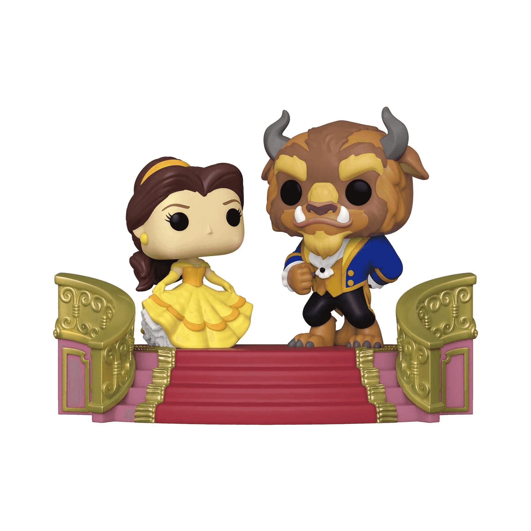 Funko POP Disney – Moment La Bella y la Bestia Formal Belle 30 Aniversario (5 cm) | Toy Planet