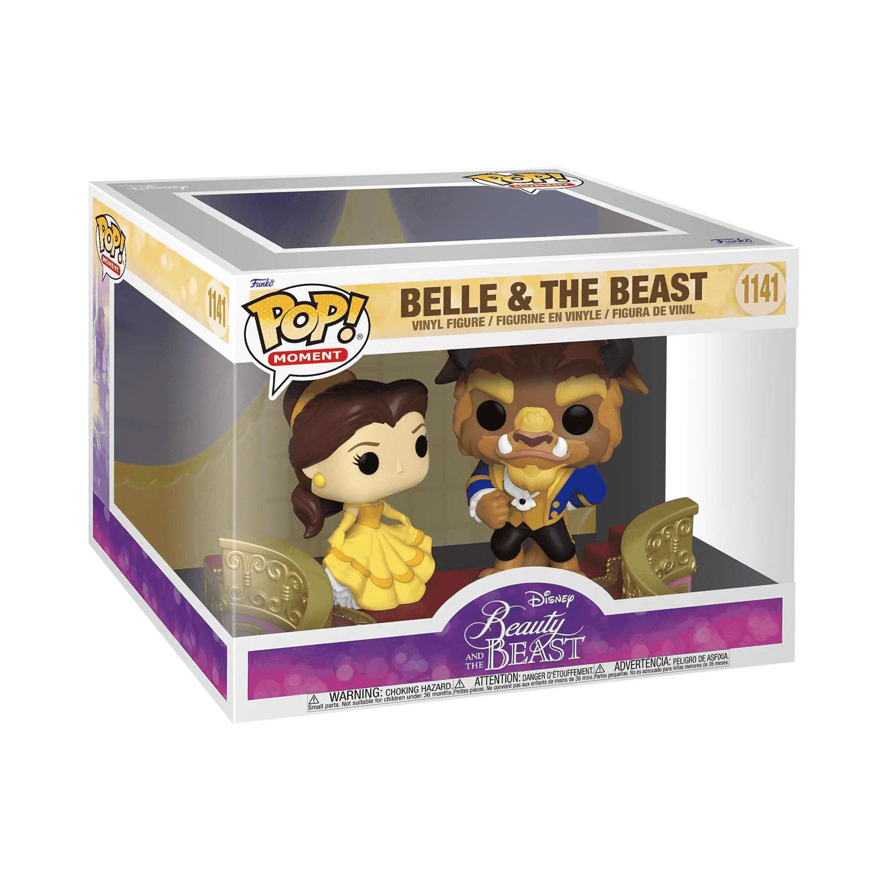 Funko POP Disney – Moment La Bella y la Bestia Formal Belle 30 Aniversario (5 cm) | Toy Planet - Image 2