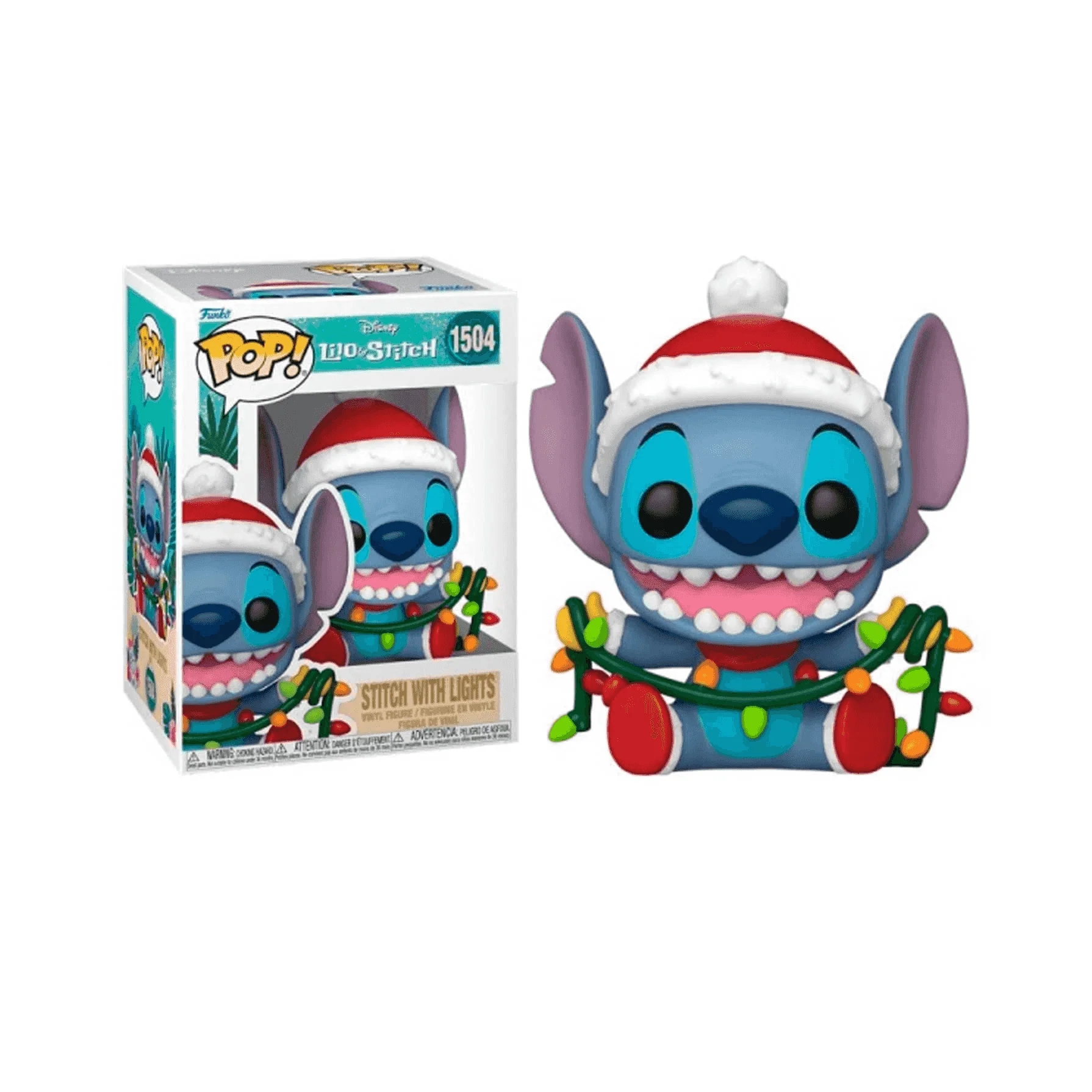 Funko Pop! Disney: Stitch Holiday - Stitch con Luces
