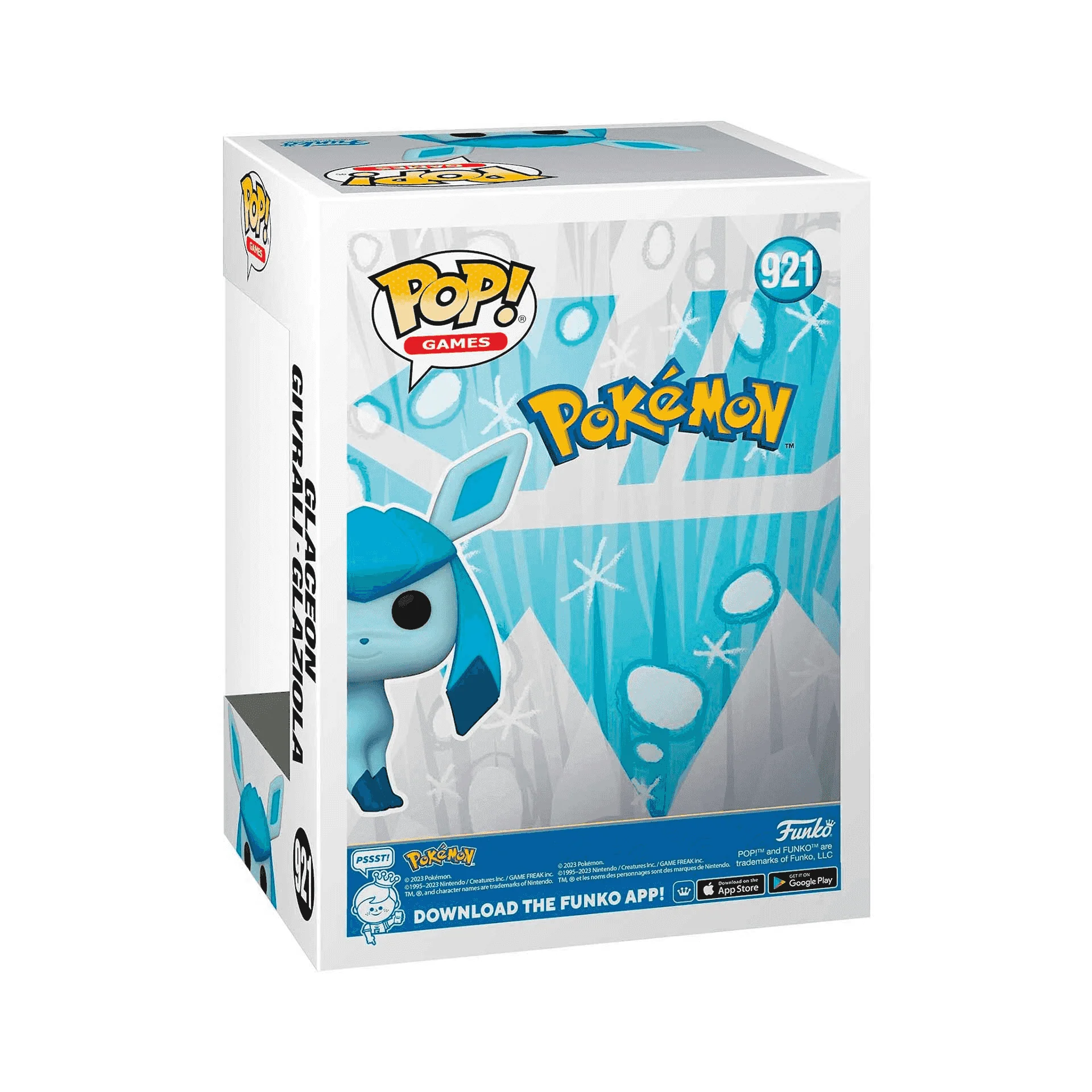 Funko POP Games Pokemon Glaceon 921 EMEA - Image 3