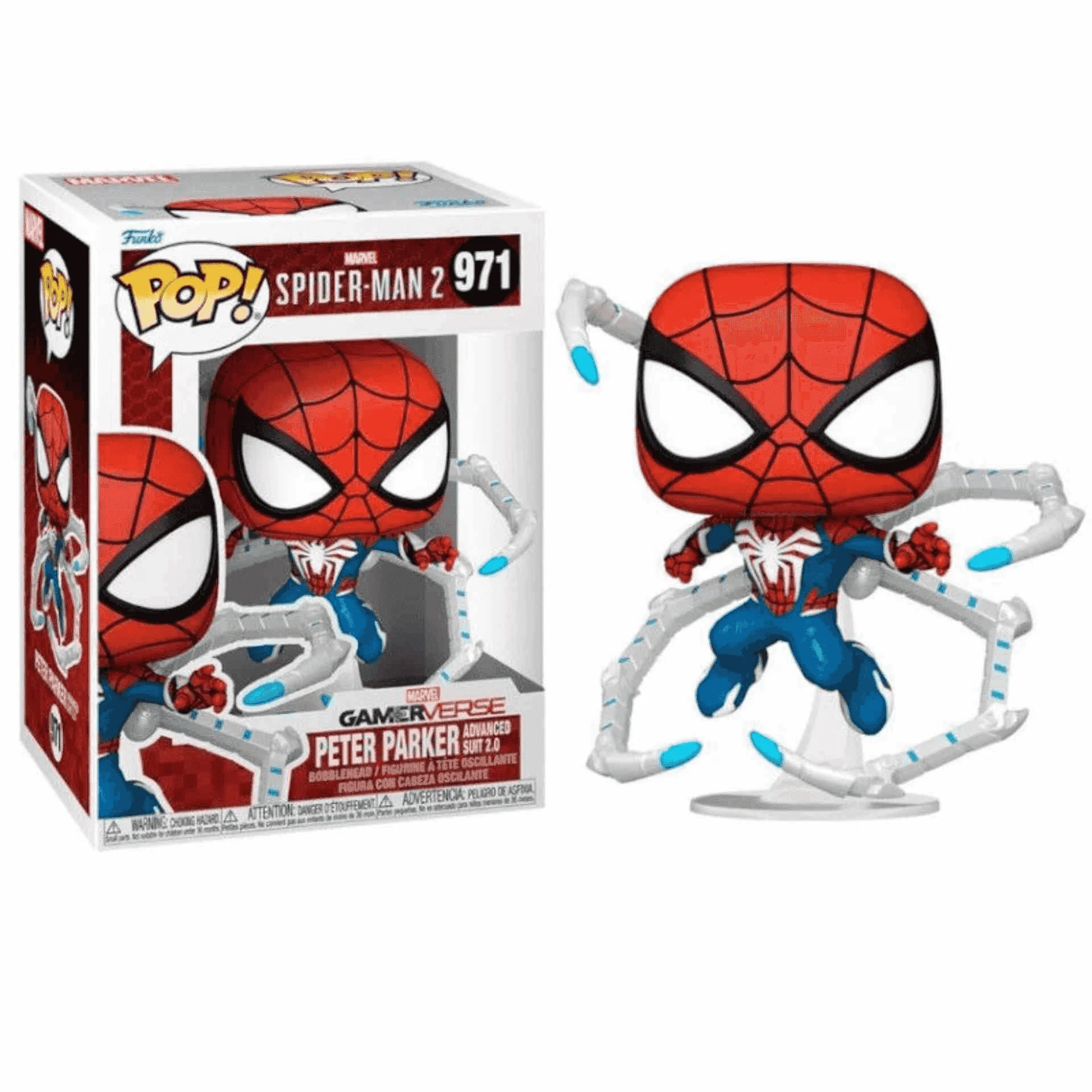 Funko Pop Games Spider-Man 2 Peter Parker Su
