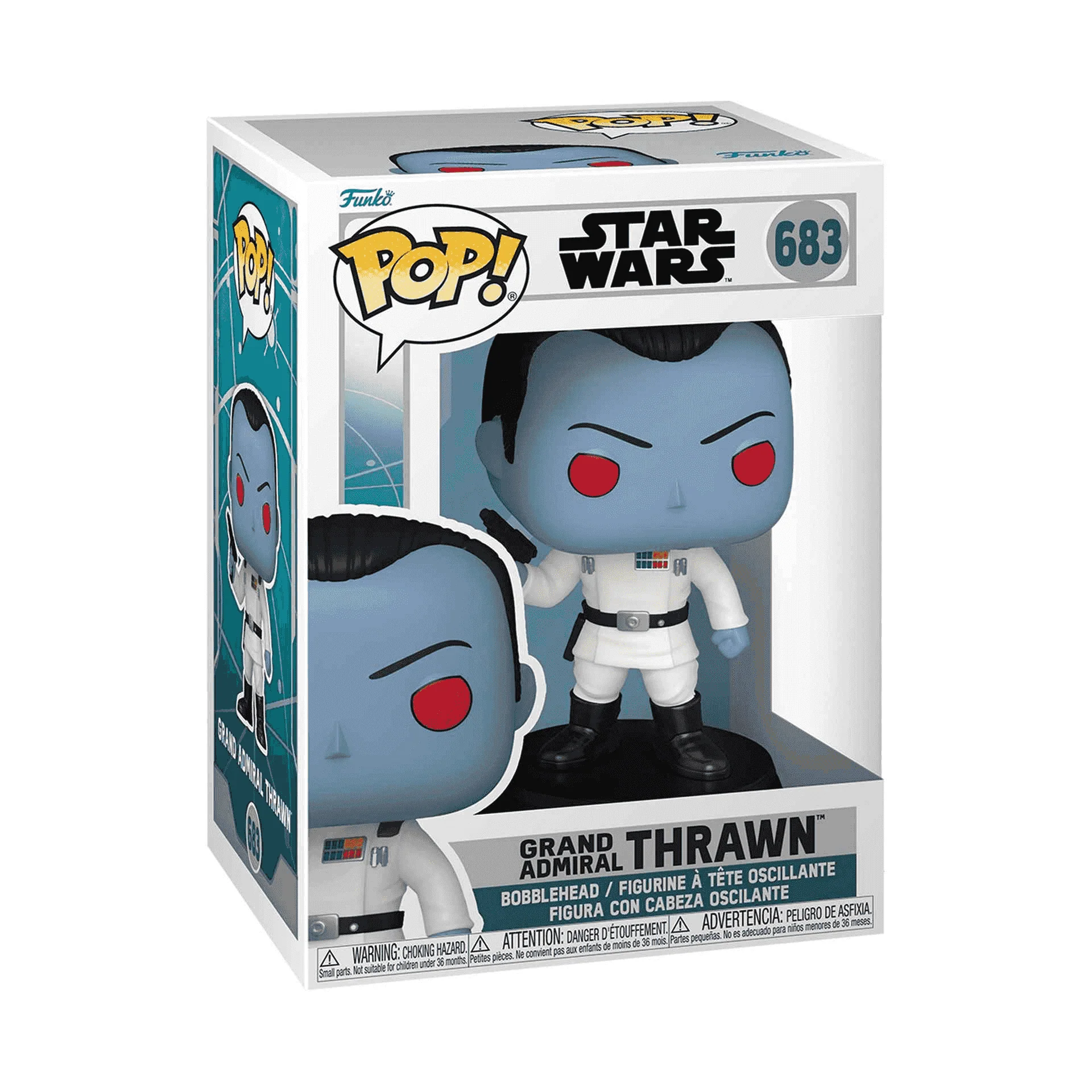 FUNKO POP Grand Admiral Thrawn 683 Star Wars - Image 2