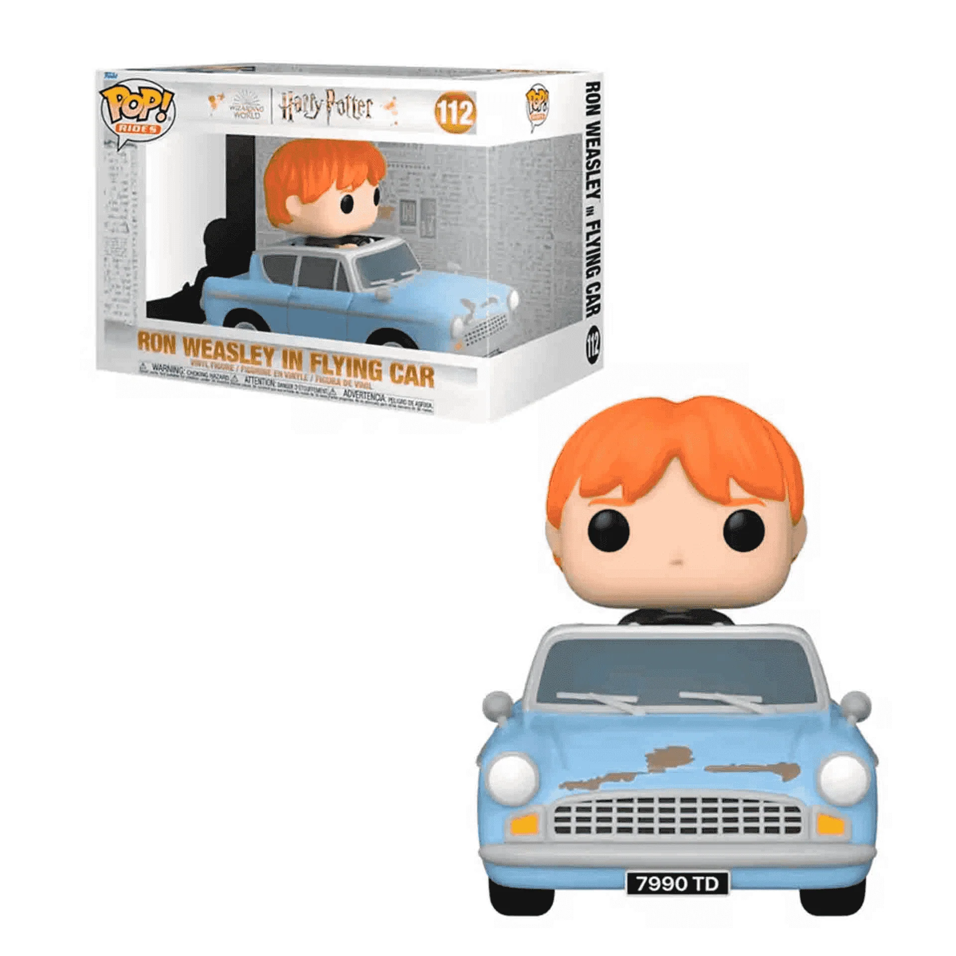 Funko POP Harry Potter 20th Ron con Car